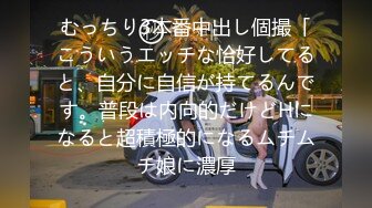 むっちり3本番中出し個撮「こういうエッチな恰好してると、自分に自信が持てるんです。普段は内向的だけどHになると超積極的になるムチムチ娘に濃厚