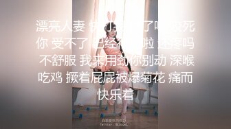 JK装短裙黑丝极品女神，隔着内裤磨蹭小穴，换上女仆装跪地深喉