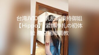 台湾JVID 巨乳肥臀模特御姐【Hippo】-紧缚挣扎の初体验 悬空捆绑调教