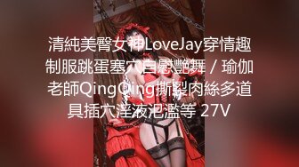 清純美臀女神LoveJay穿情趣制服跳蛋塞穴自慰艷舞／瑜伽老師QingQing撕裂肉絲多道具插穴淫液氾濫等 27V