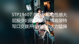 STP19407 草莓小喵喵性感大屁股少妇居家啪啪，情趣装特写口交拨开内裤后入大力猛操