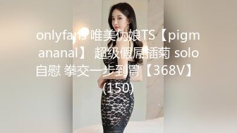 onlyfans 唯美伪娘TS【pigmananal】 超级假屌插菊 solo自慰 拳交一步到胃【368V】 (150)